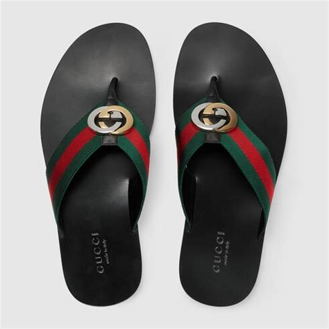 infradito gucci uomo prezzo|Infradito uomo con nastro Web in verde e rosso .